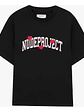 Nude Project Varsity Hearts Tee Black - Miniatura 6
