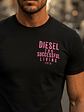 Polera Diesel T-just Masculina, Estilo Casual - Miniatura 2