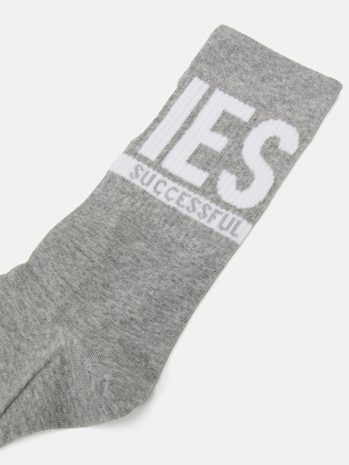 Calcetines Unisex Diesel Ray En Negro, Gris Y Blanco Blanco 42-47 3