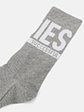 Calcetines Unisex Diesel Ray En Negro, Gris Y Blanco Blanco 42-47 - Miniatura 3