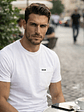 Polera Diesel T-just Small Crew Denim - Miniatura 1