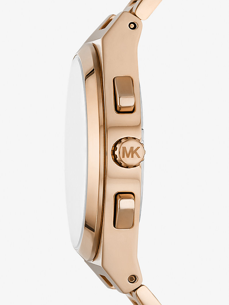 Reloj Michael Kors Cronógrafo Unisex Dorado Dorado Oscuro 3