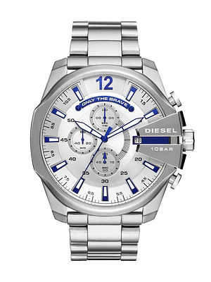 Reloj Diesel DZ4477 Original – Cronógrafo de Acero Inoxidable 10 BAR