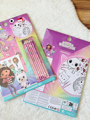 Set colorear Gabby's Dollhouse