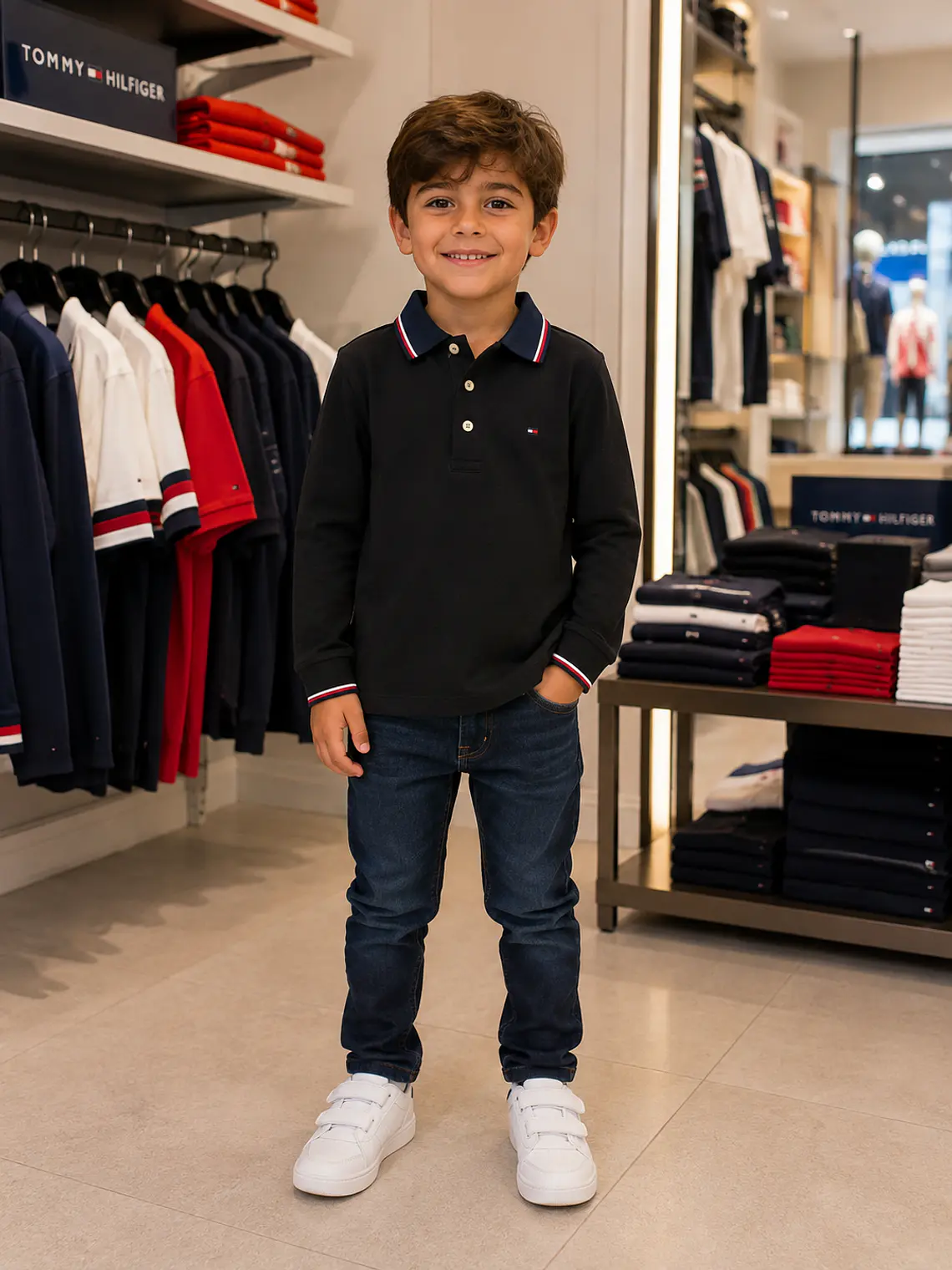Polera cuello pique 1