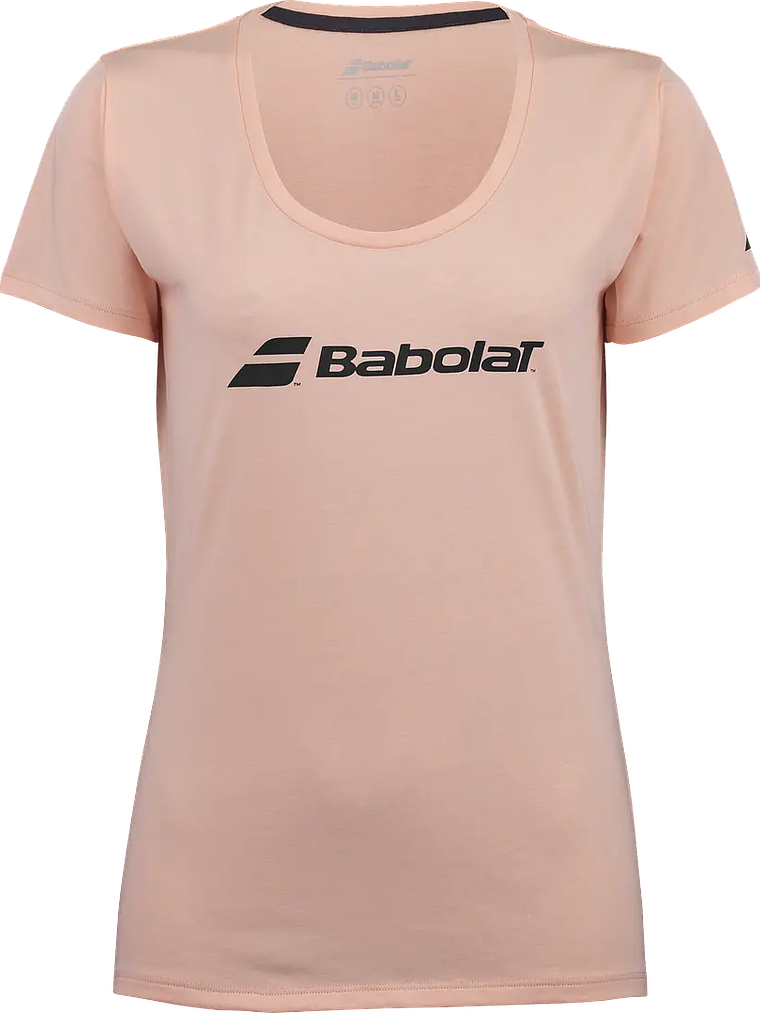 Polera Babolat Excercise TEE Mujer 1