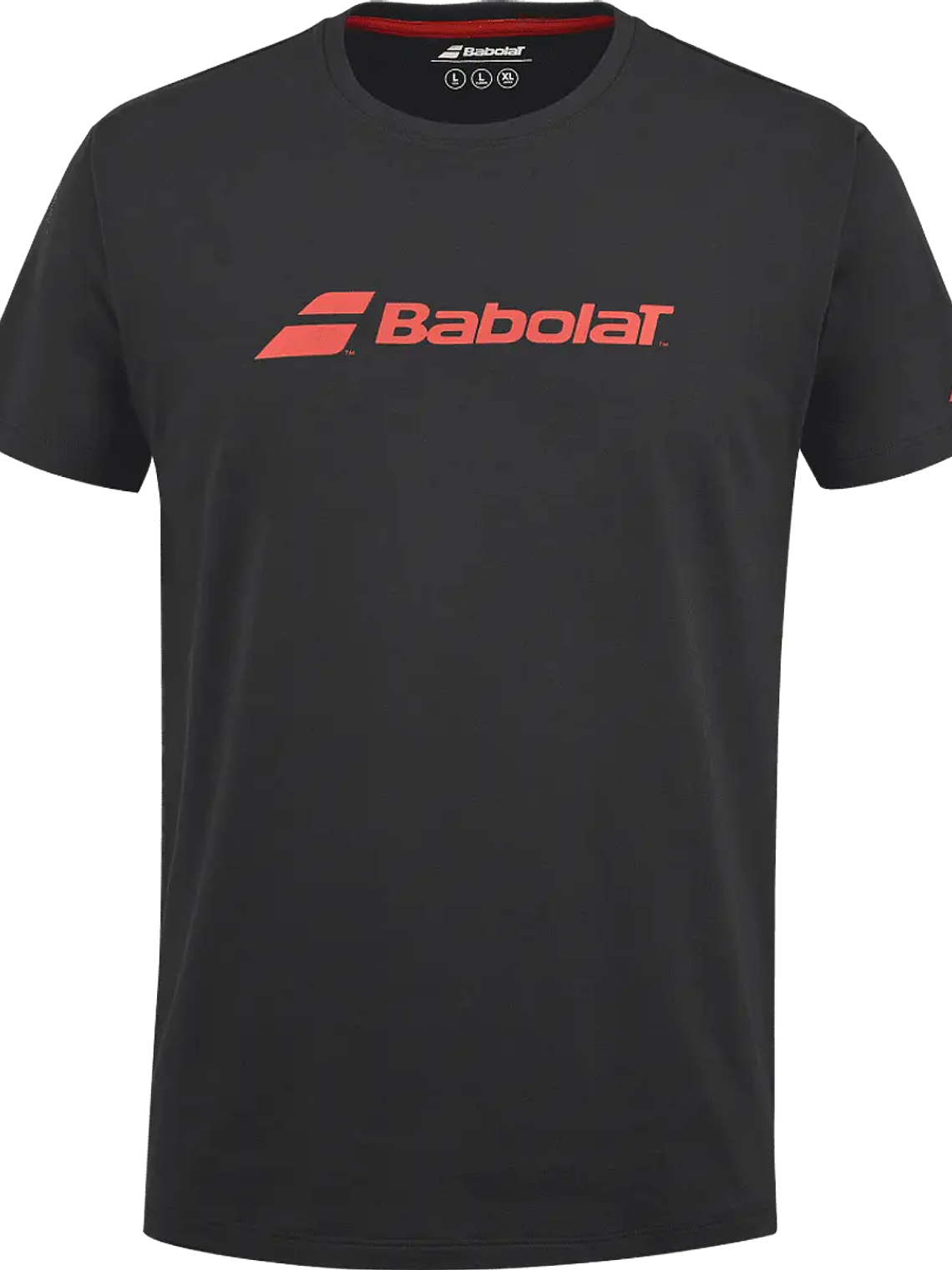 Polera Babolat Excercise TEE Hombre Negra 1