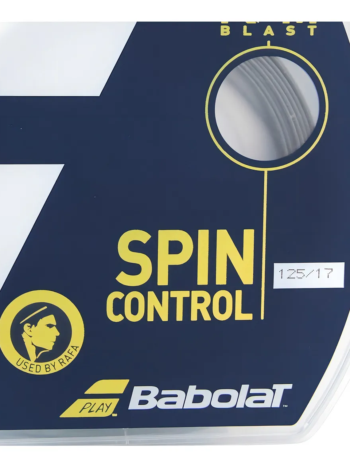 Cuerda Babolat Rpm Blast 17L 1.25mm negra 12 metros 3