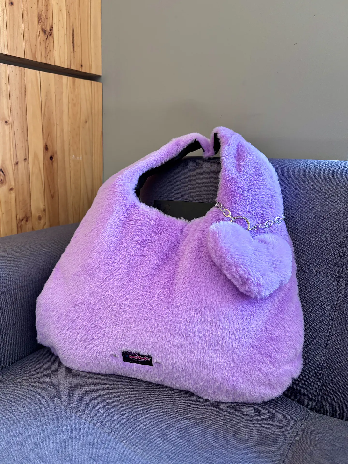 Fluffybag Lila 1