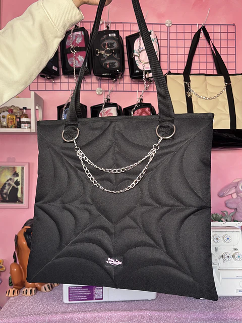 Totebag corazón lona