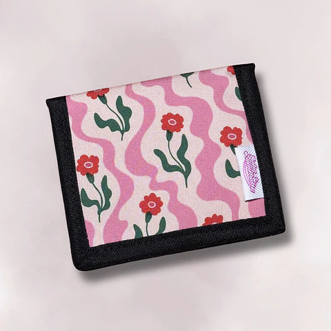 Billetera flores