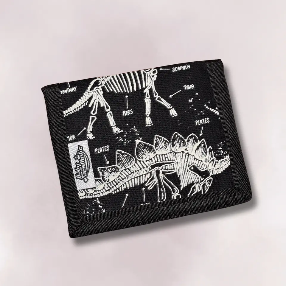 Billetera huesos de dinosaurios  1