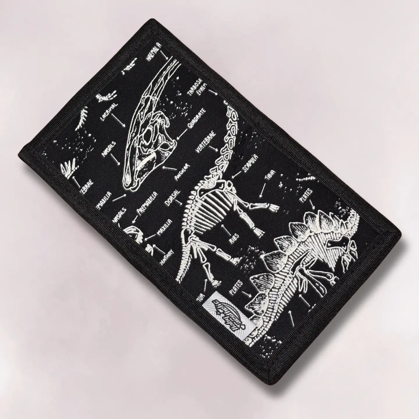 Billetera huesos de dinosaurios  2