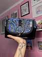 Banano cartera XL distorsión azul - Miniatura 1