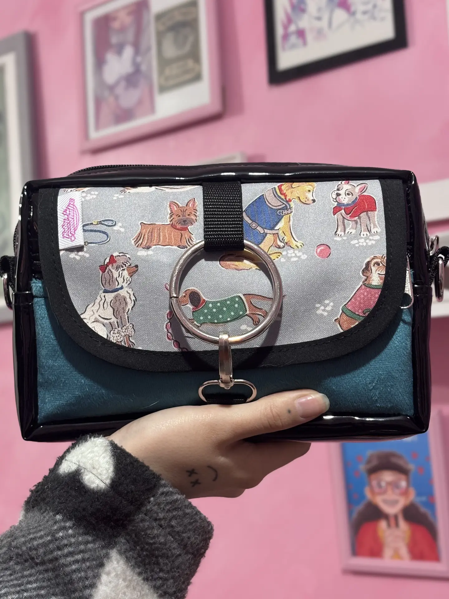 Banano cartera perritos 3