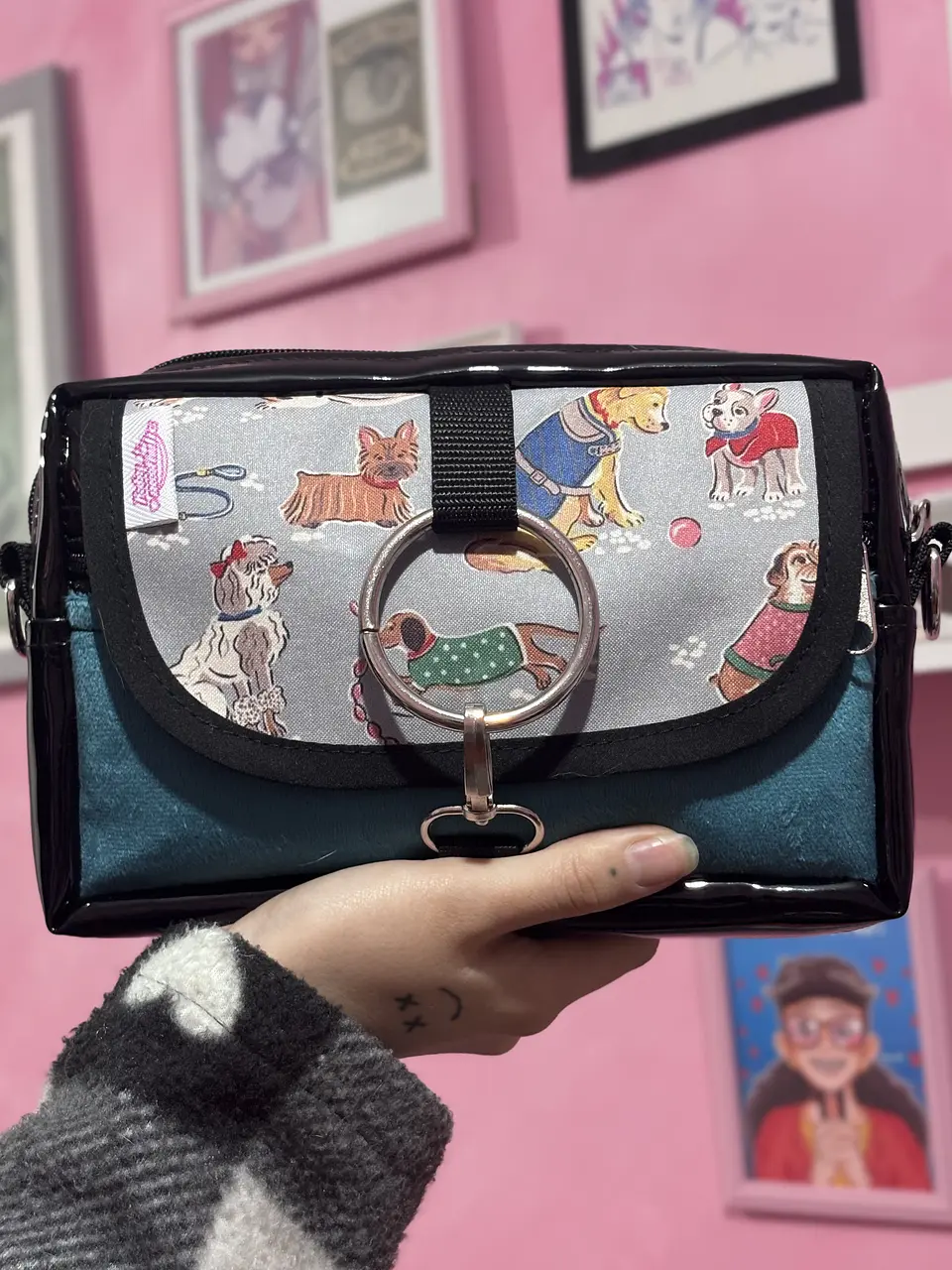 Banano cartera perritos 3