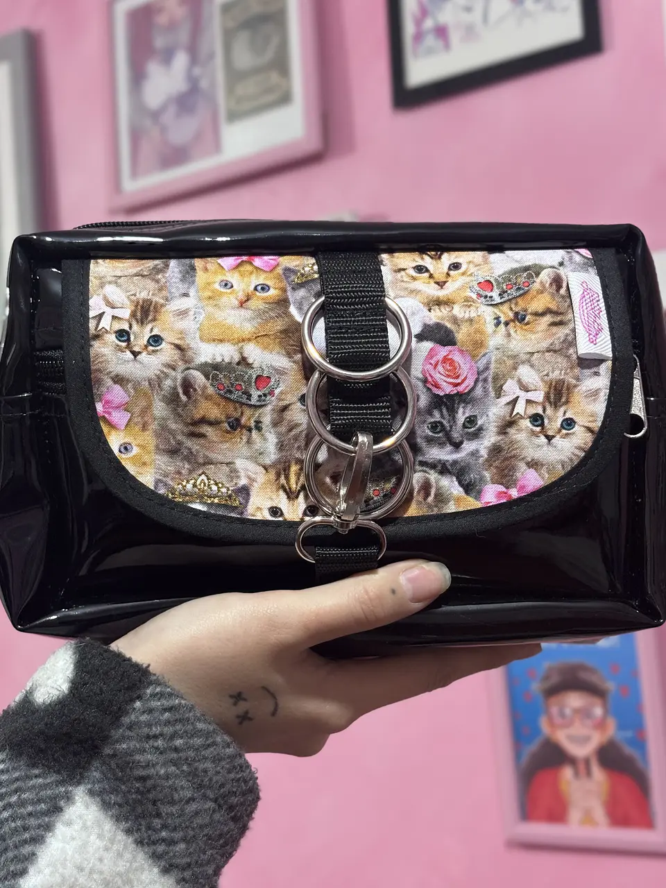 Banano cartera XL Gatitos cute 3
