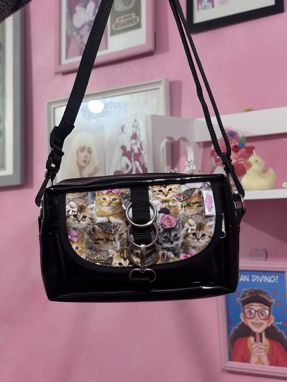 Banano cartera XL Gatitos cute 4