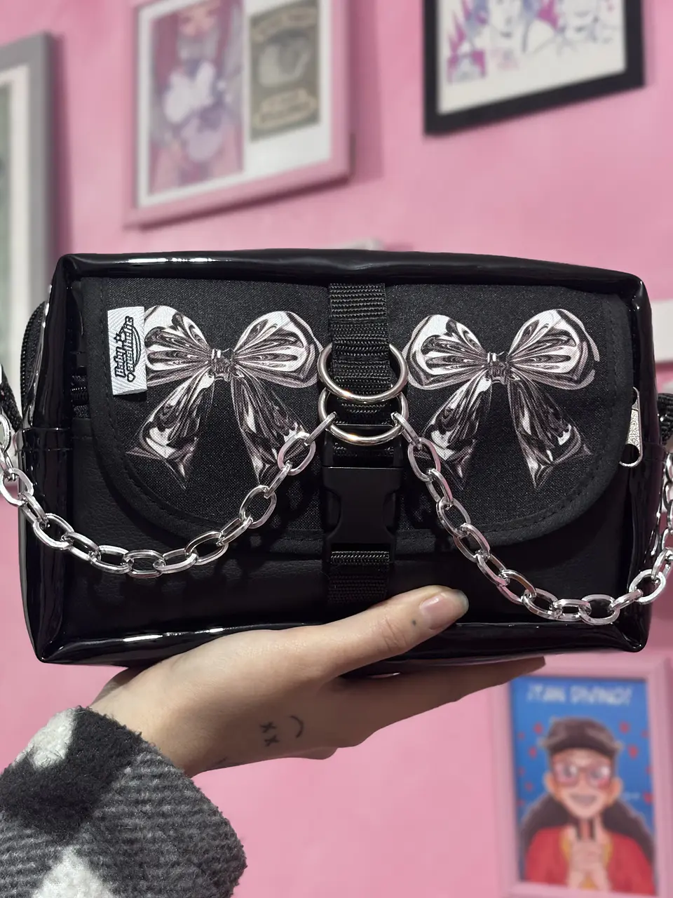 Banano cartera XL lazos  3