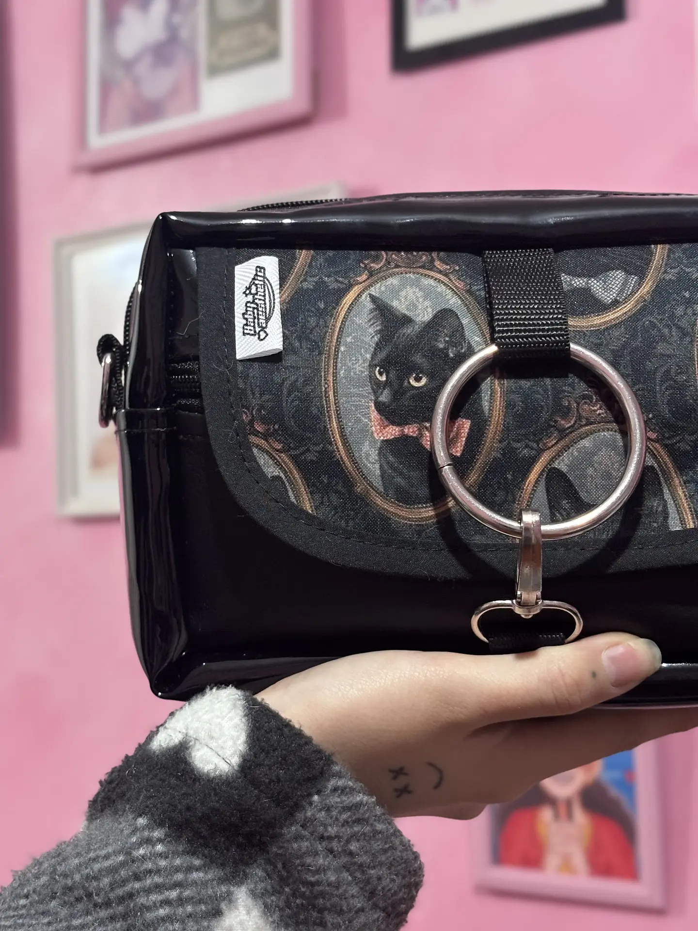 Banano cartera XL gatos elegantes 2