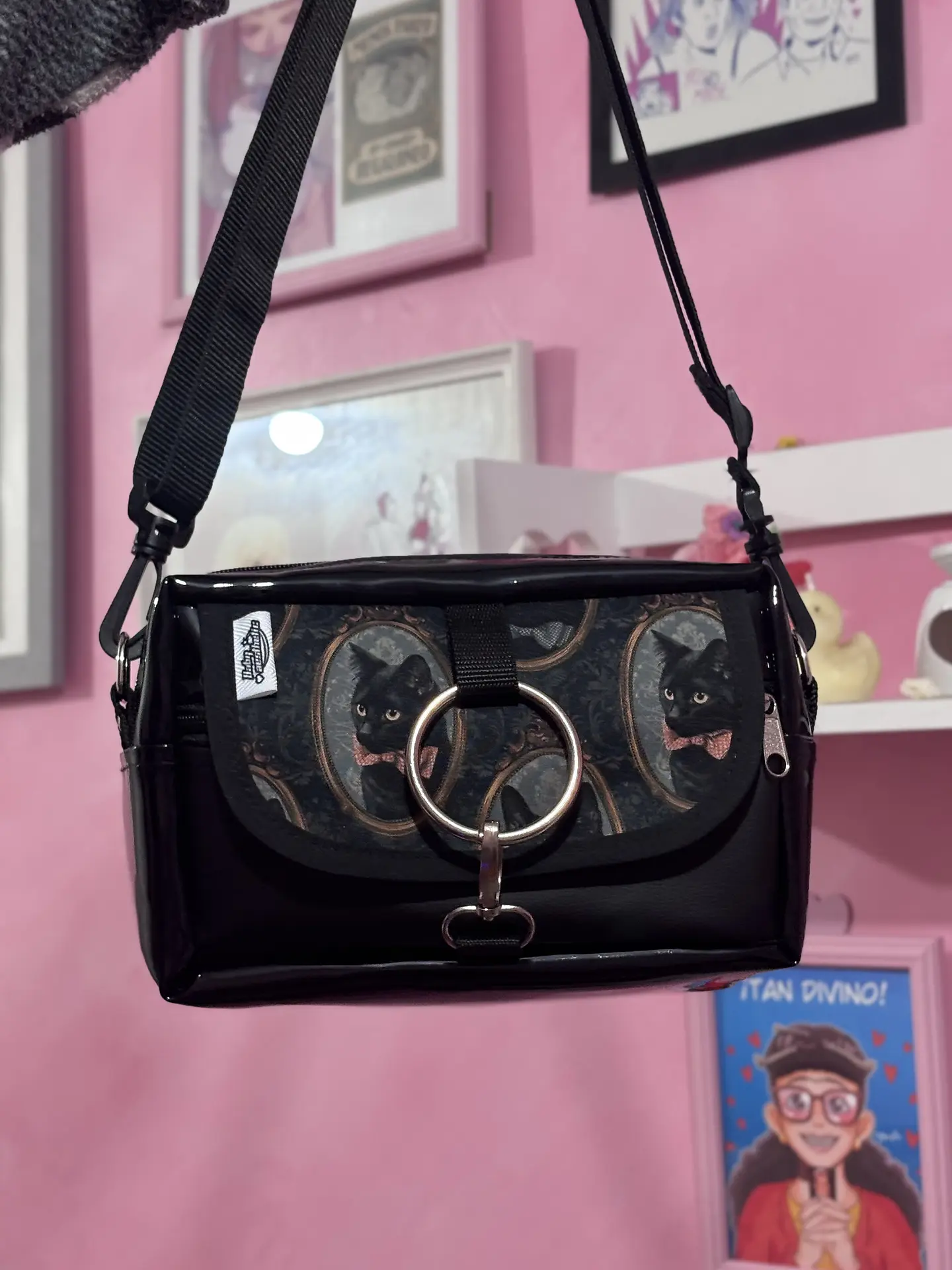 Banano cartera XL gatos elegantes 4