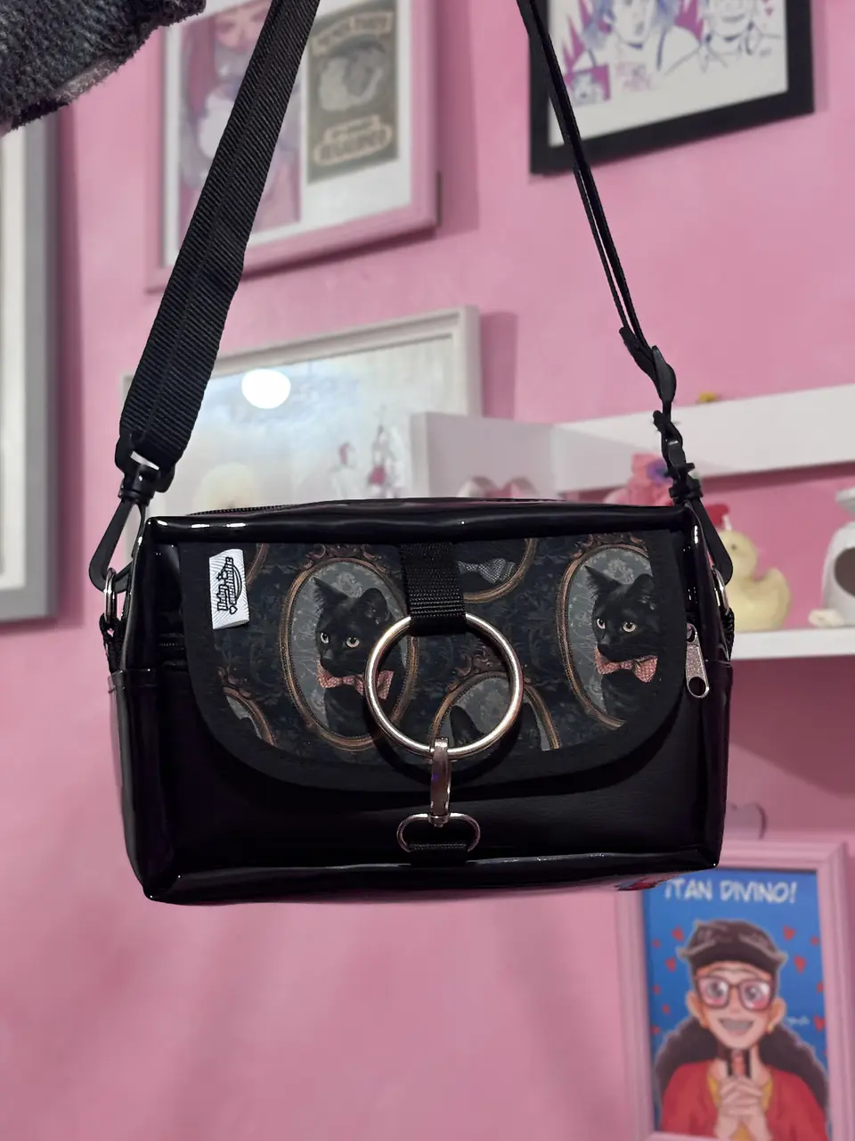 Banano cartera XL gatos elegantes 4