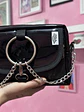 Banano cartera XL full charol negro  - Miniatura 2