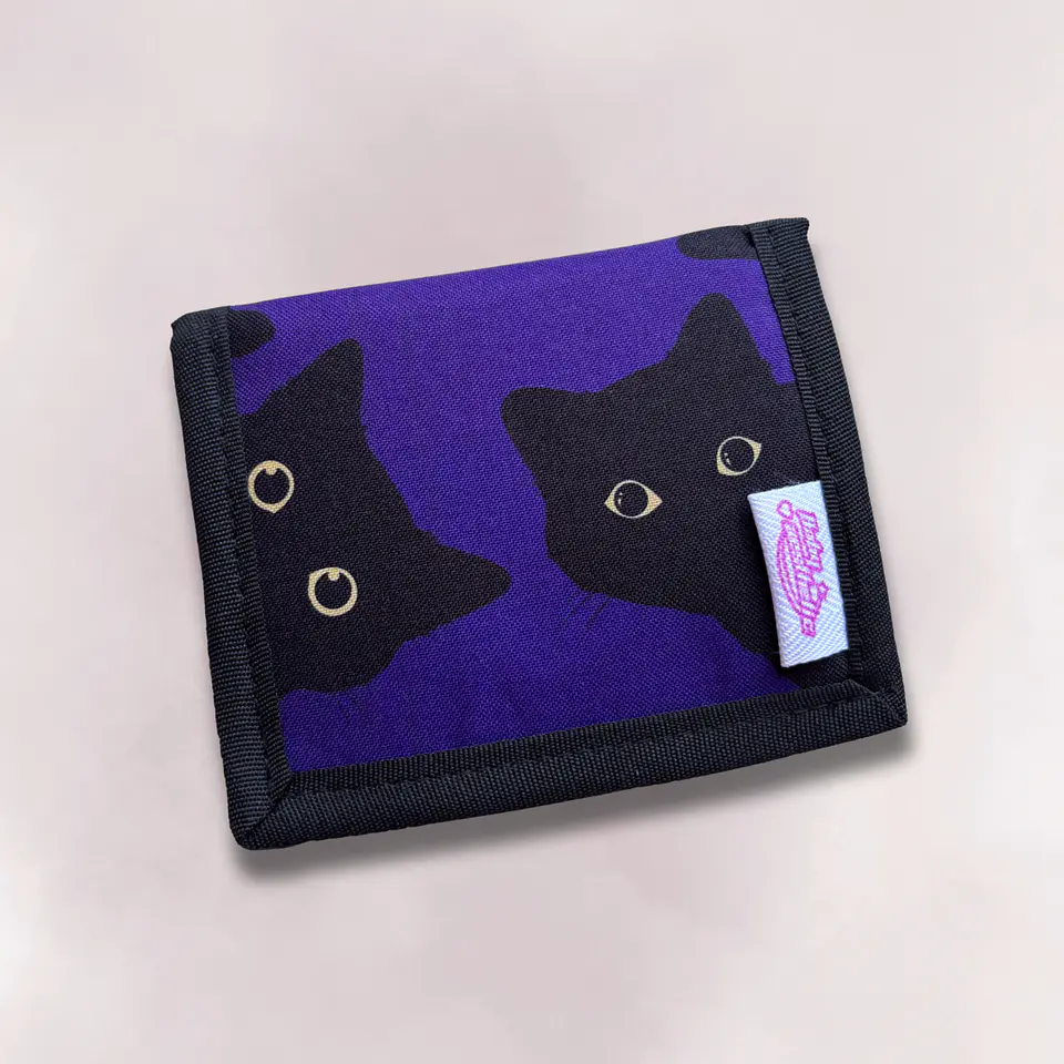 Billetera gatos negros 1