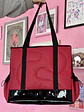 Maxi corazón cuerina roja con charol - Miniatura 3