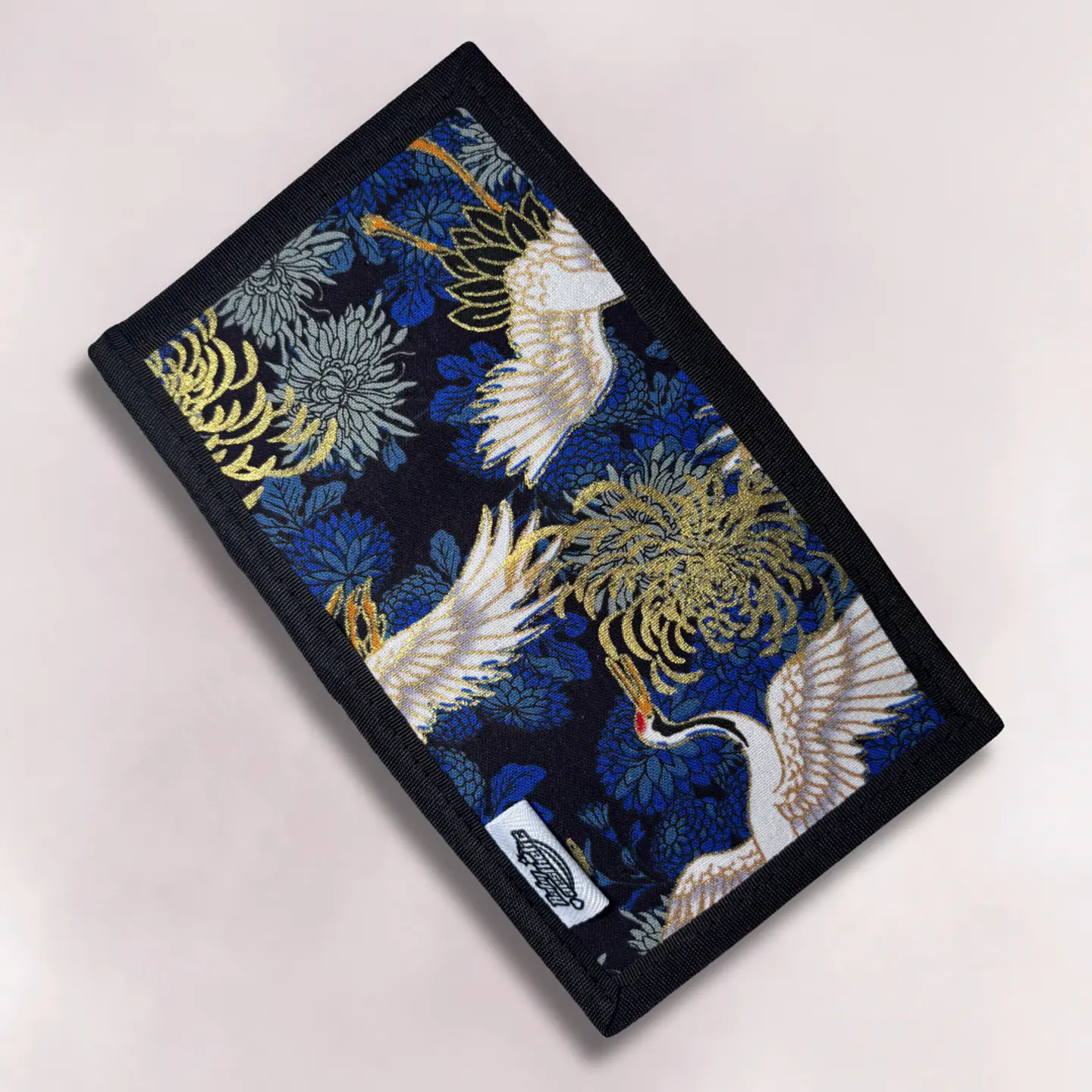 Billetera garzas azules 3