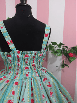 Vestido Strawberry Cream