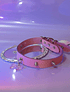 Pink Ribbon Choker (con puntas pequeñas) 