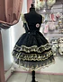 Vestido JSK negro dorado Hime 