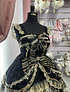 Vestido JSK negro dorado Hime 