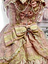 Vestido JSK rosa dorado Hime 