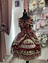 Vestido JSK rojo dorado Hime 