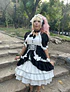 Vestido negroxblanco
