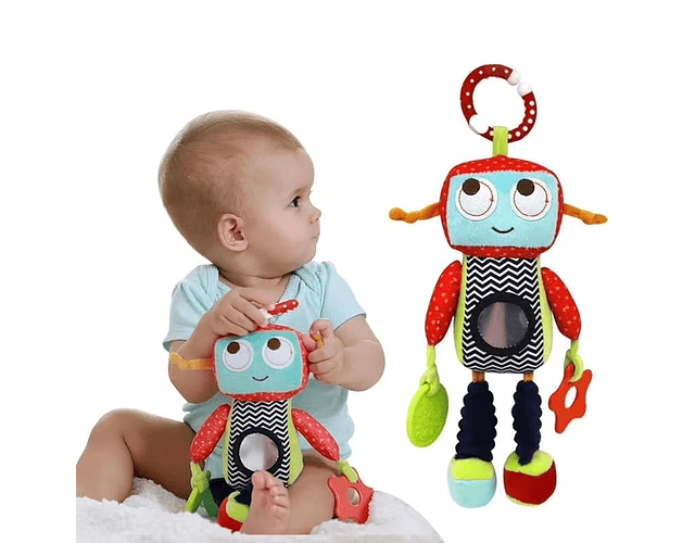 Peluche Robot colgante sonajero