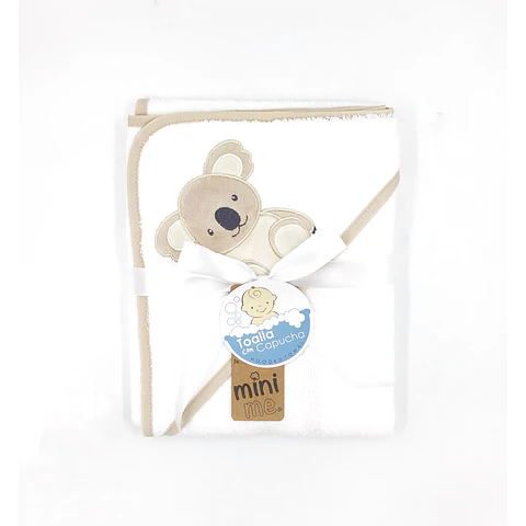 Toalla bebe con capucha 