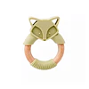 Mordedor Animal Silicona y Madera
