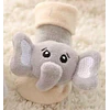 Calcetín elefante con sonajero