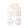 Set de gorrito y mitón Bambino 
