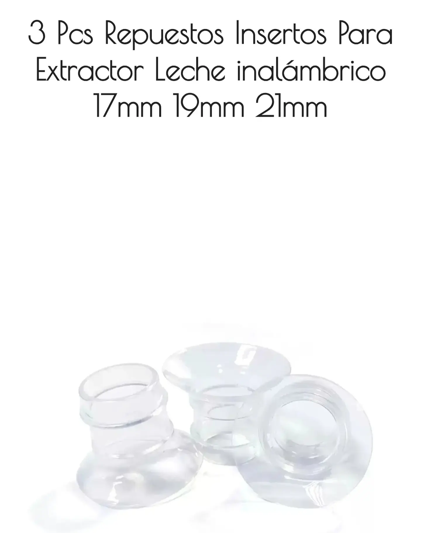 Repuesto Extractor de Leche inalambrico  1