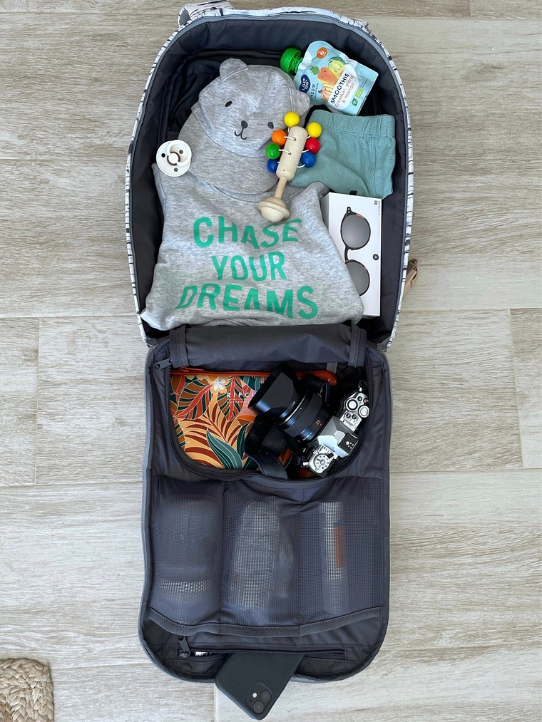 Mochila con asiento para bebés - MiniMeis HERO 7