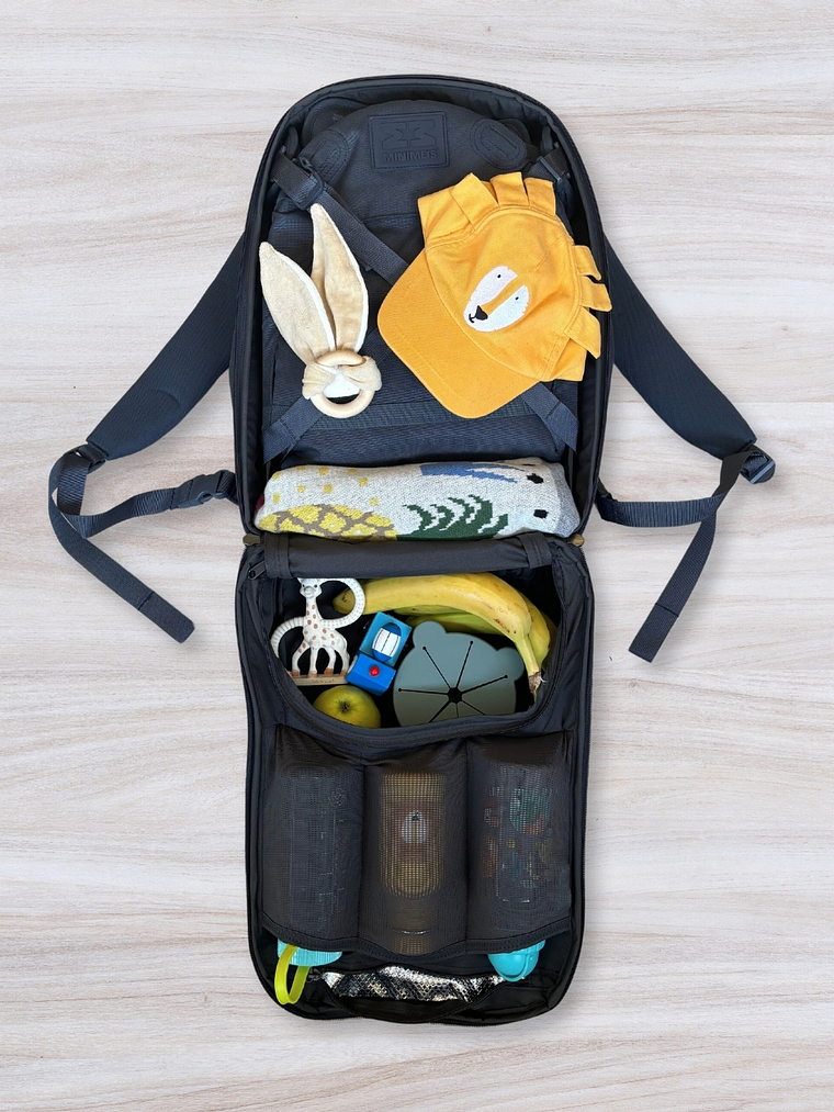 Mochila con asiento para bebés - MiniMeis HERO 3