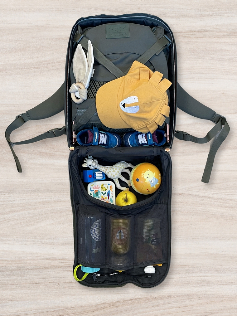 Mochila con asiento para bebés - MiniMeis HERO 3