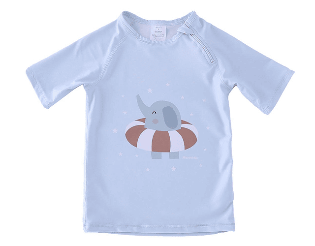 Camiseta de proteção solar Baby Elephant Monnëka