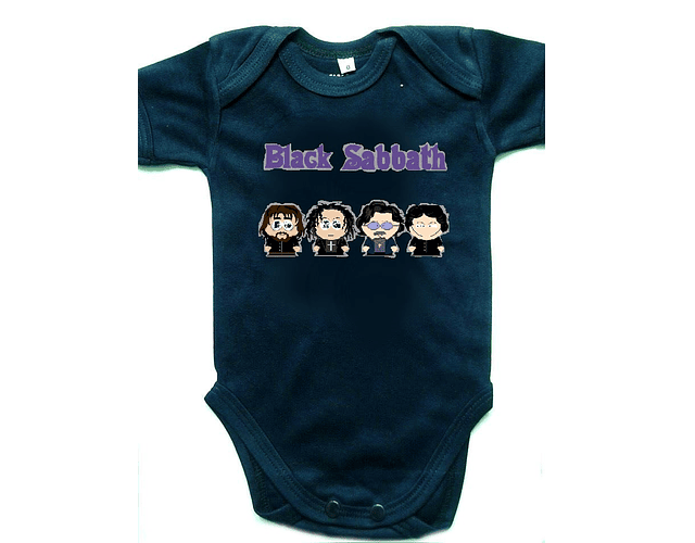 Ropa Para Bebé Body-Bodie Black Sabbath South Park Baby Monster