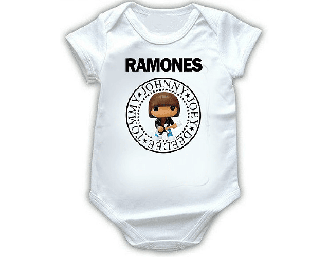  Body Bebé Ramones - ¡Estilo y Actitud Punk con Baby Monster!