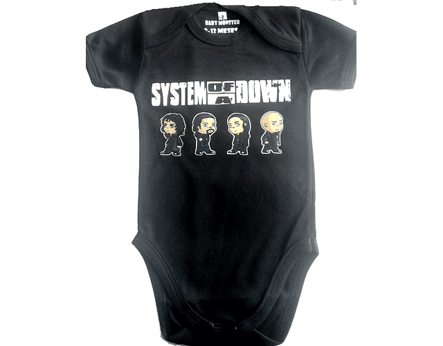 Body Bebé rock System of a Down | Baby Monster